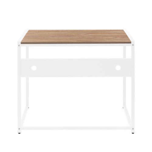 Стол письменный Rimini, белый, ЛДСП Дуб Канзас, 90*65*75 фото 13