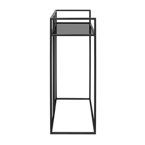 Консоль SOHO, черная, тонированное стекло, 100*35*94 фото 9