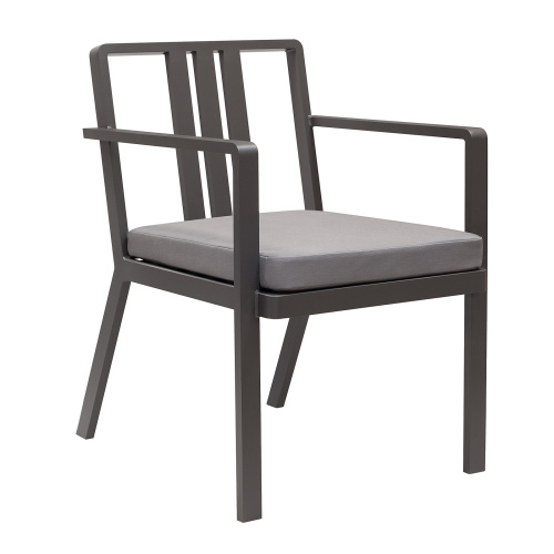 Стул уличный AMALFI, алюминий LAVA, ткань водонепр. фото 4