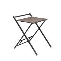 Стол складной компьютерный 60 см, дуб графит