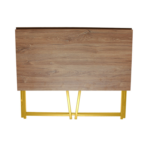 Cтол складной SKANDI, золотой/дуб канзас фото 11