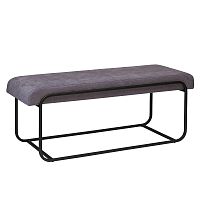 Банкетка SIENA, черная, ANTRACITE