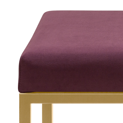 Банкетка ALBA SMART, золотая, Marsala, 65*35*45 фото 7