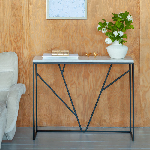 Консоль EVA, черная, ЛДСП Аренария фото 2