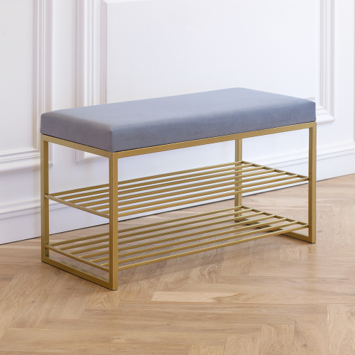 Обувница GARDA, золотой, Light Blue фото 4