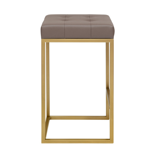 Стул полубарный SOHO, золотой, экокожа UMBRA фото 6