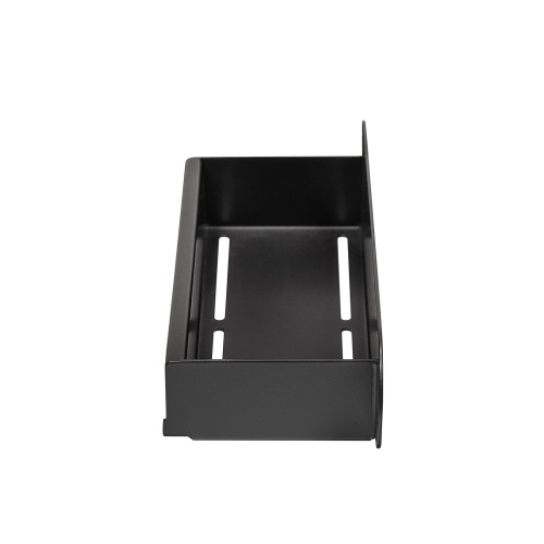 Полка для ванной комнаты SOLA, черная, 30 см фото 3