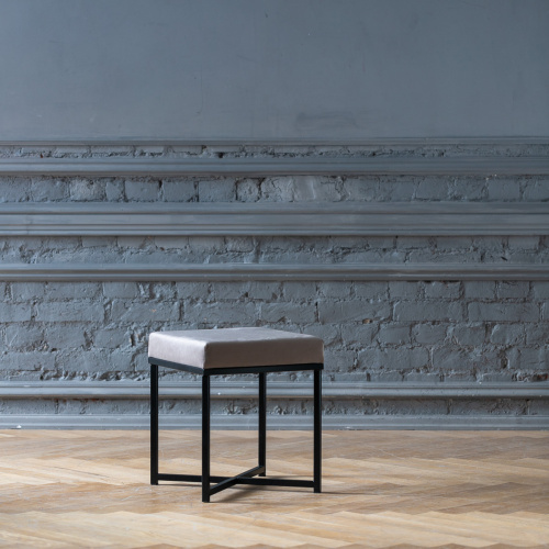 Пуф CRUZ, черный, серый