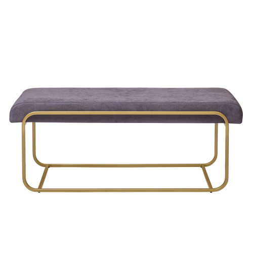 Банкетка SIENA, золотая, ANTRACITE, 108*42*44 фото 4