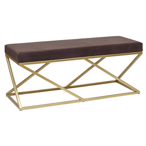 Банкетка ZUMA, золотая, Kashtan, 110*40*45 фото 2