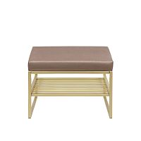 Банкетка RIMINI SMART, золотой, Mocco, 60*40*45