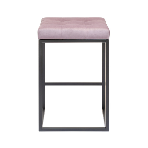 Стул полубарный SOHO, черный, Dusty Pink фото 7