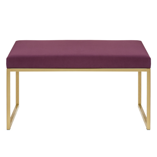 Банкетка ALBA MINI, золотая, Marsala, 85*40*45