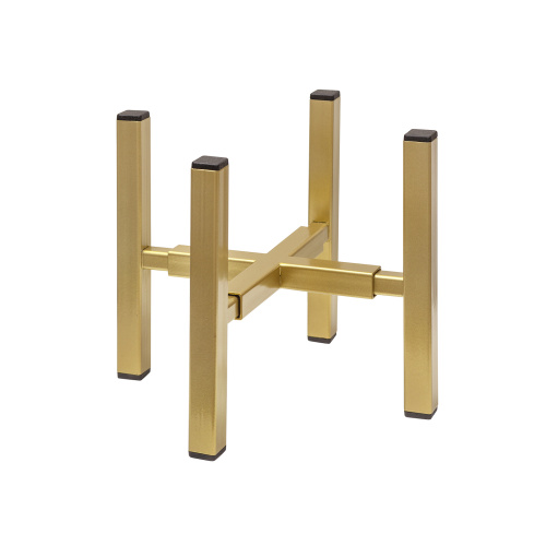 Подставка для цветов OXALIS SMART 20, регулируемая под кашпо, золотая фото 12