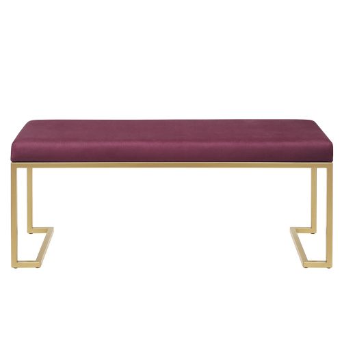 Банкетка OMEGA, золотая, Marsala, 110*40*45