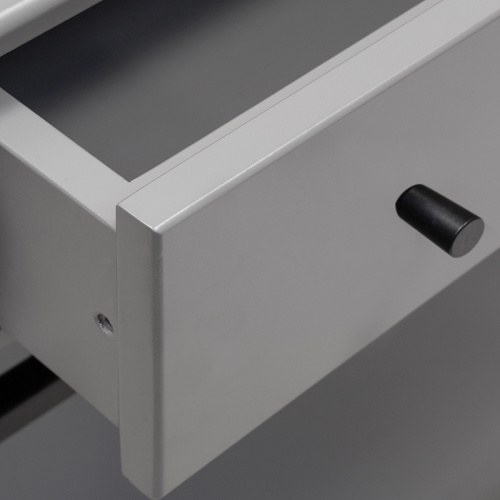 Тумба прикроватная KARIN MINI, черная, МДФ Mouse Gray фото 4