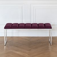 Банкетка ALBA, н/ж сталь, Marsala, Bulon