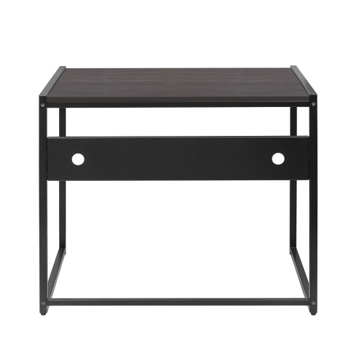 Стол письменный Rimini, черный, ЛДСП Черный, 90*65*75 фото 13