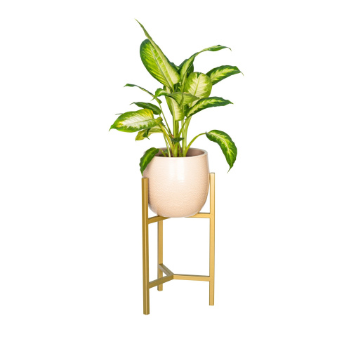 Подставка для цветов Trinity 40, золотая