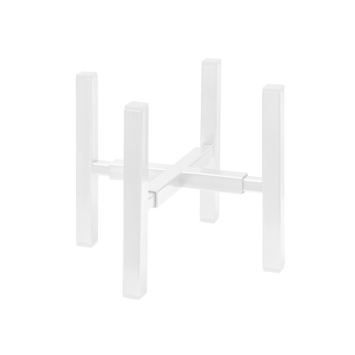 Подставка для цветов OXALIS SMART 20, регулируемая под кашпо, белая фото 11