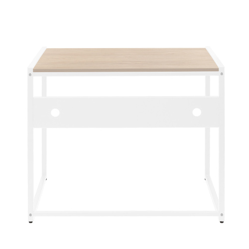 Стол письменный Rimini, белый, ЛДСП Дуб Натуральный, 90*65*75 фото 13