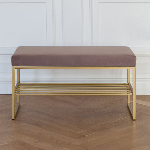 Банкетка RUBY MINI, золотой, Mocco фото 4