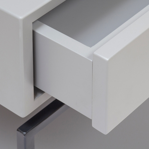 Тумба прикроватная KARIN, черный, МДФ Mouse Gray фото 5